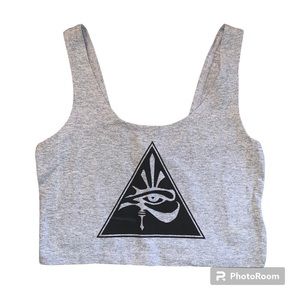 NEW Graphic Crop Top